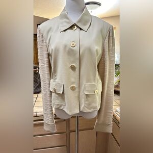 St John Mixed Media Jacket